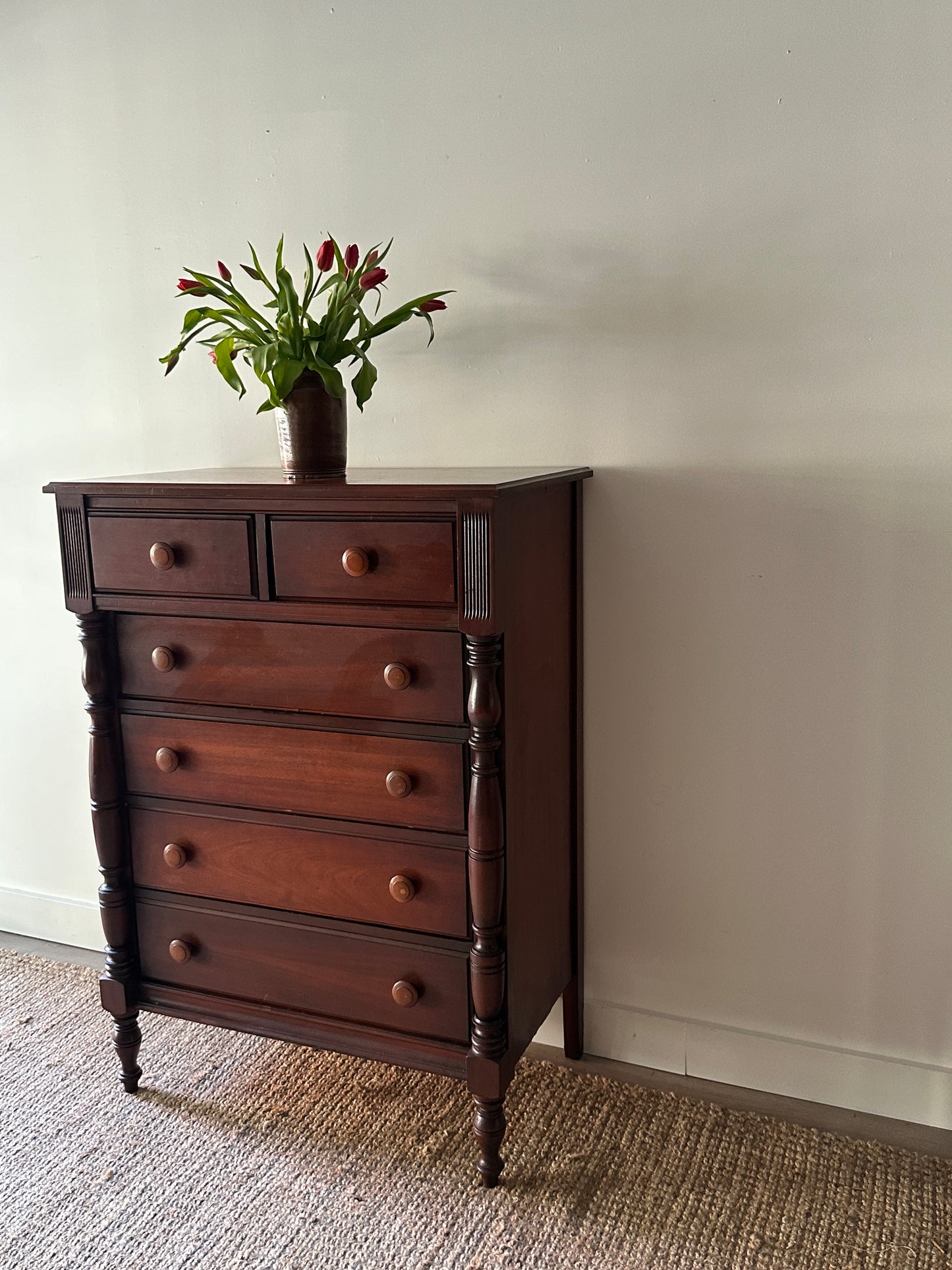 Cherry empire dresser