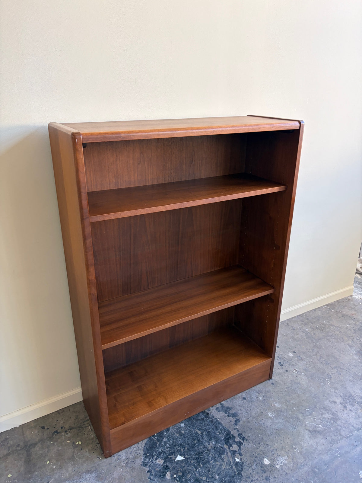 Walnut bookshelf