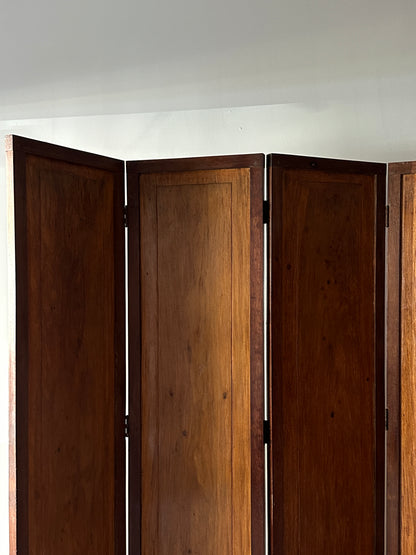 Large maple room divider