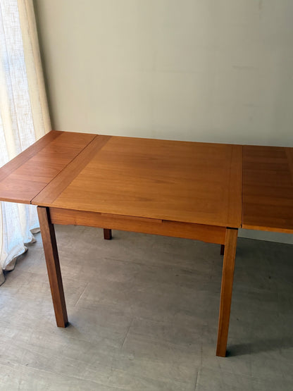 Danish teak extending dining table