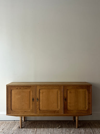 Small Danish oak sideboard