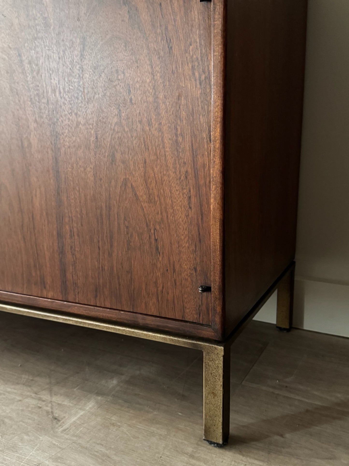 Walnut credenza