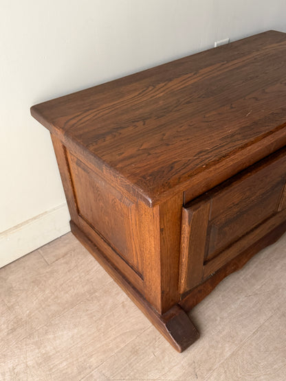 Dutch oak chest