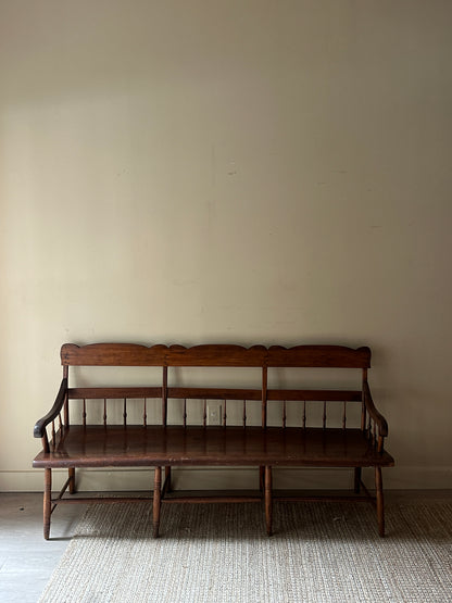 Pine bench