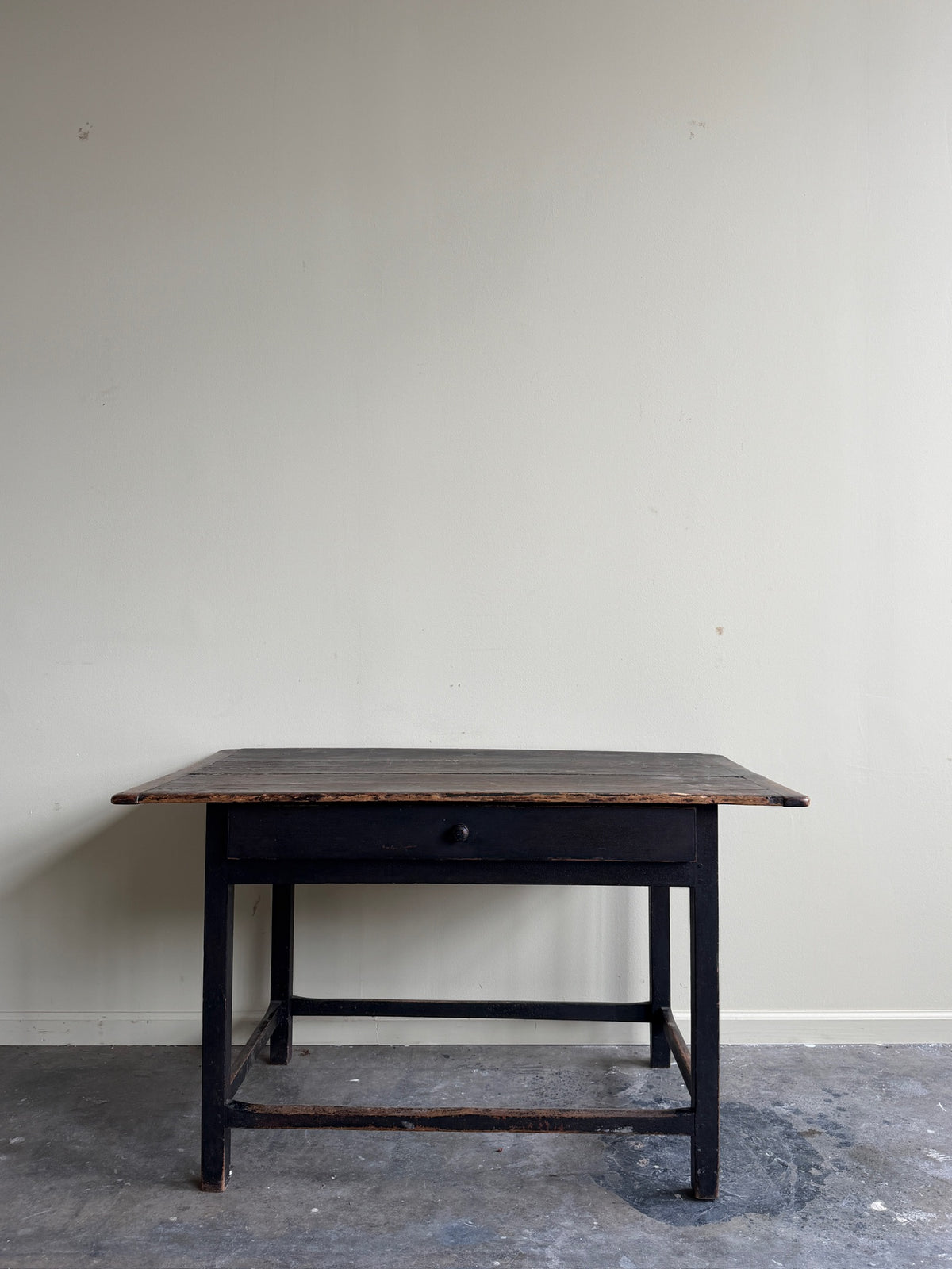 Painted pine work table