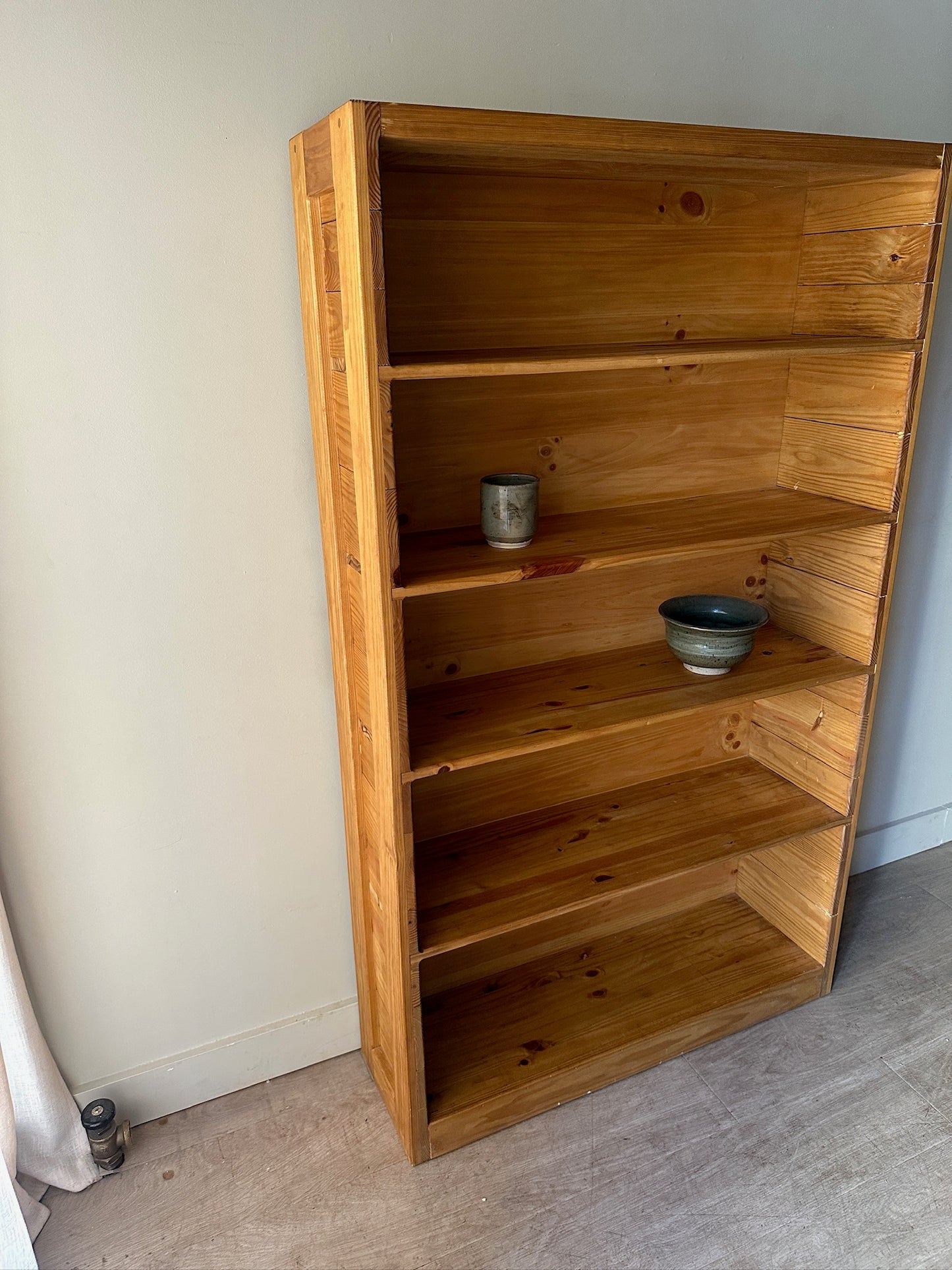 Pine bookshelf