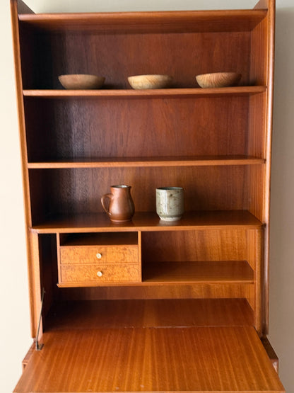 Johannesberg Swedish mahogany secretary hutch