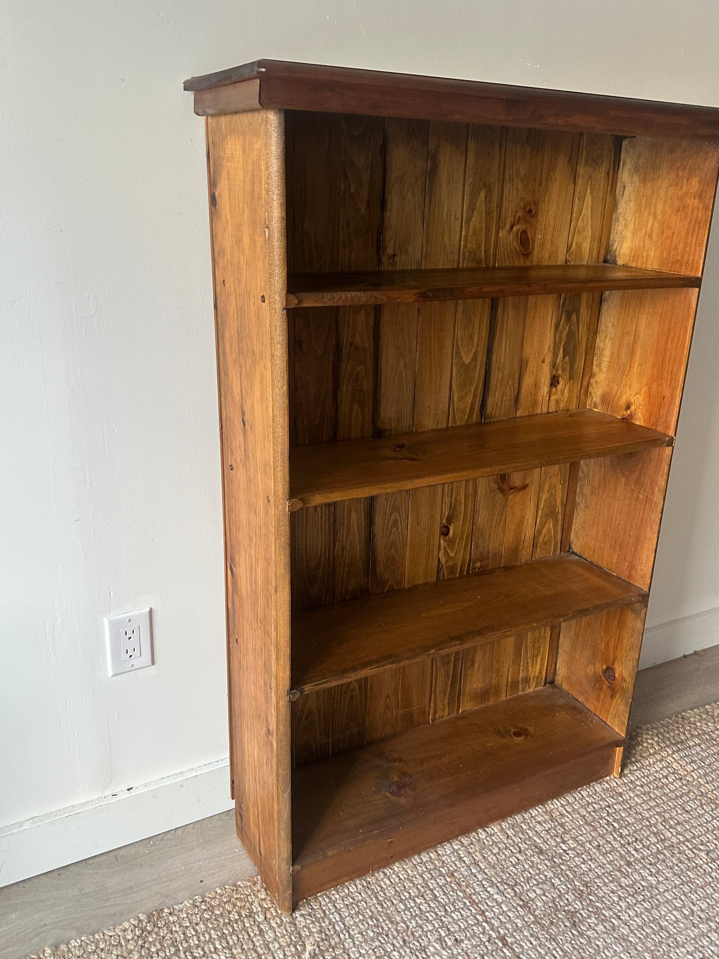 Pine shelves