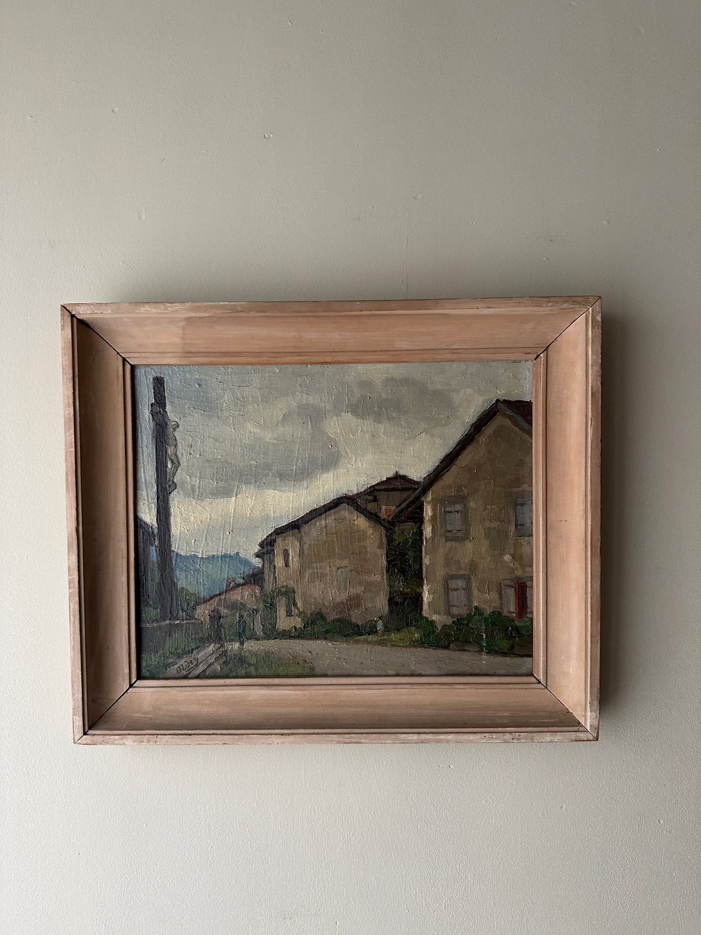 OIL ON CANVAS BY LOUIS ULDRY