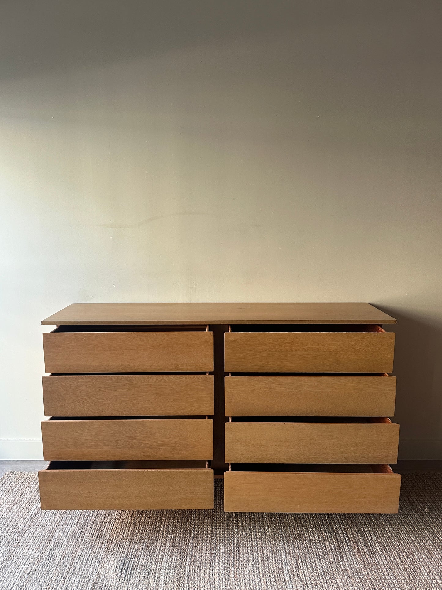 Oak 8 drawer dresser