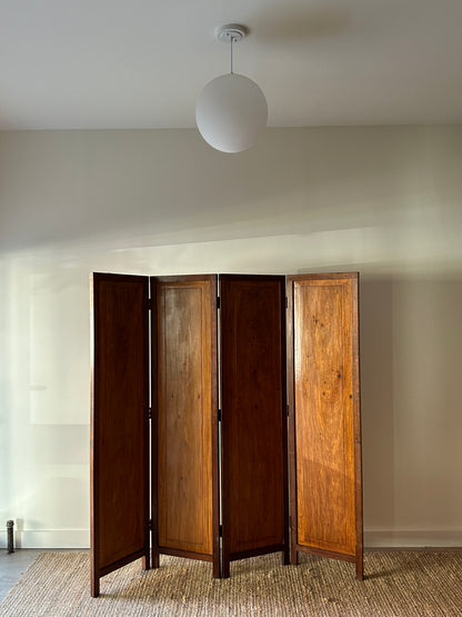 Large maple room divider