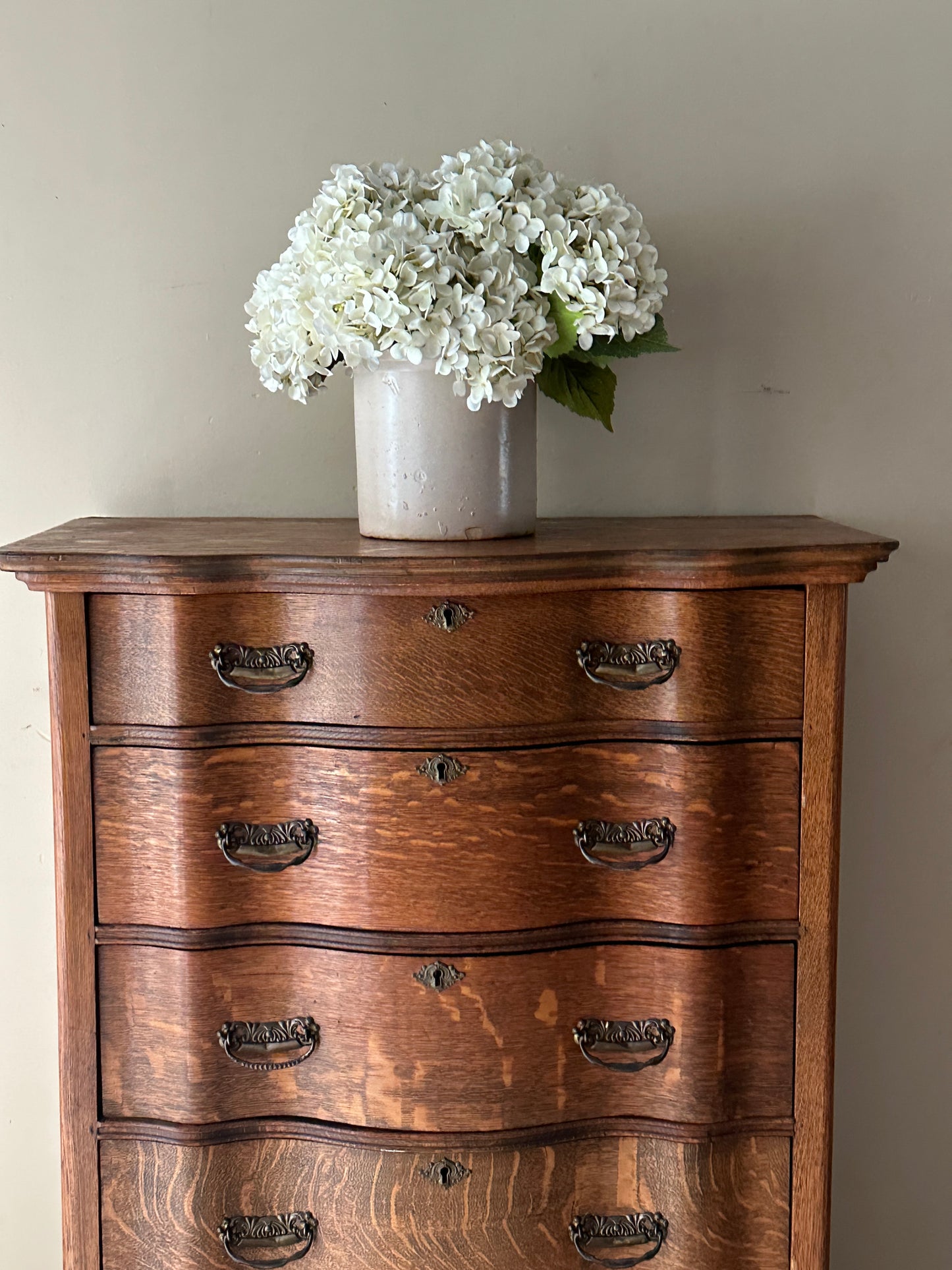 Serpentine Oak Tallboy