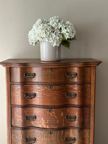 Serpentine Oak Tallboy