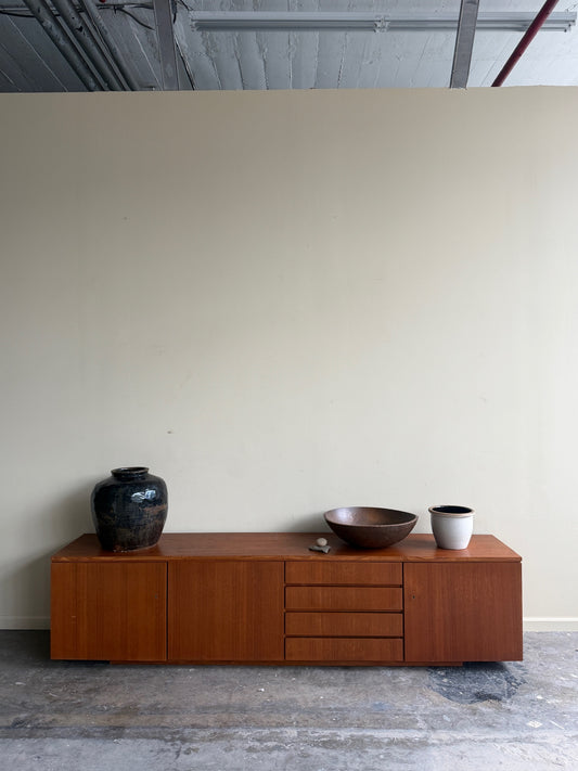 German WK Wohnen teak sideboard