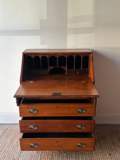 Pine secretary desk