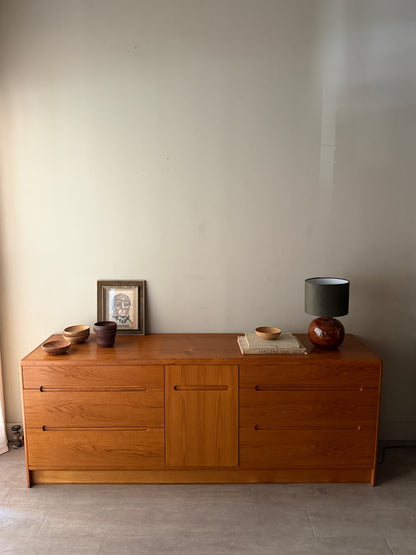 Danish teak credenza
