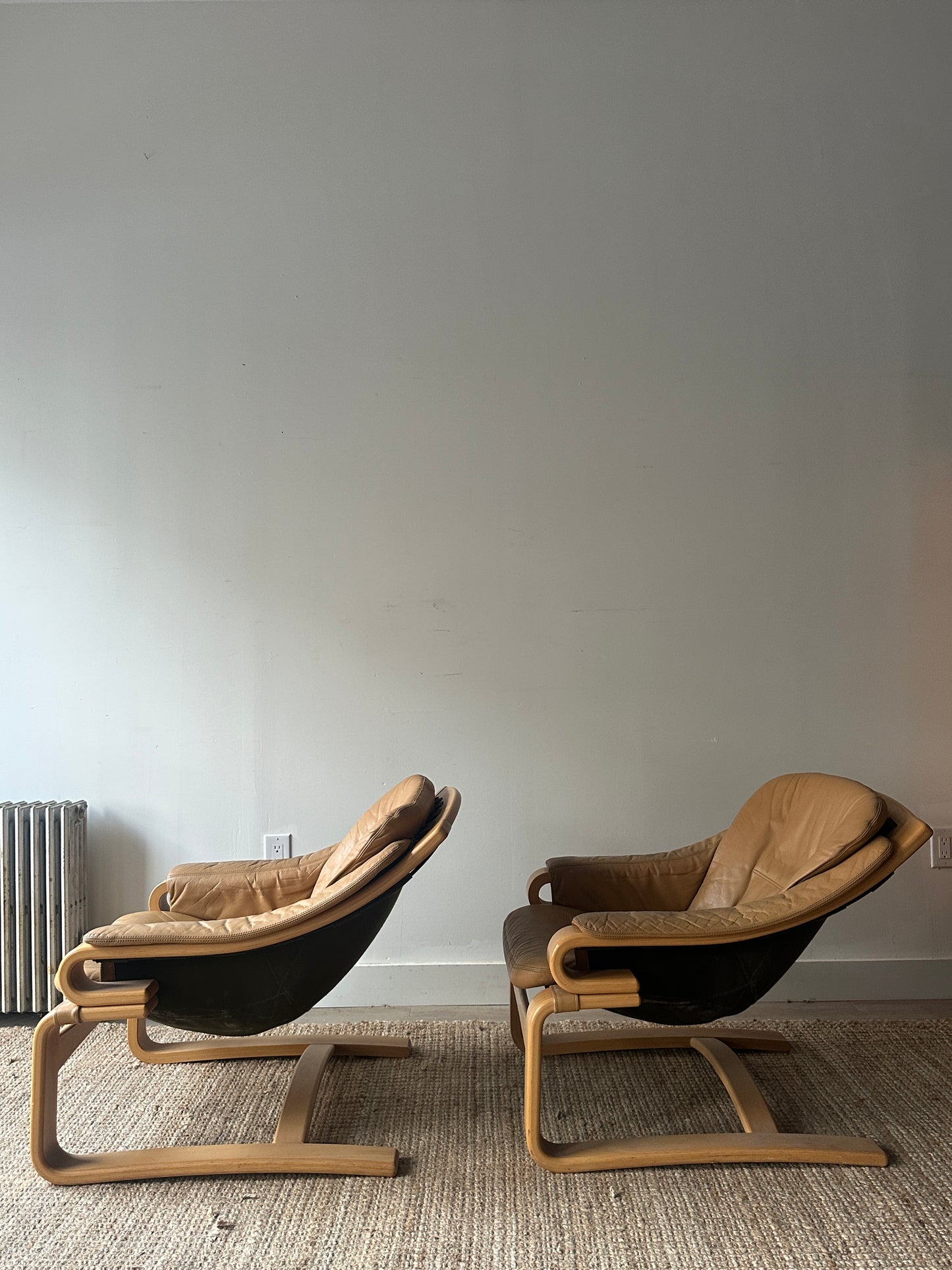 Svend Skipper lounge chairs. Sold individually.