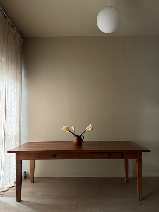 Walnut dining table