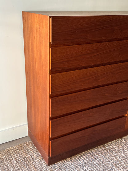 Teak gentleman’s dresser