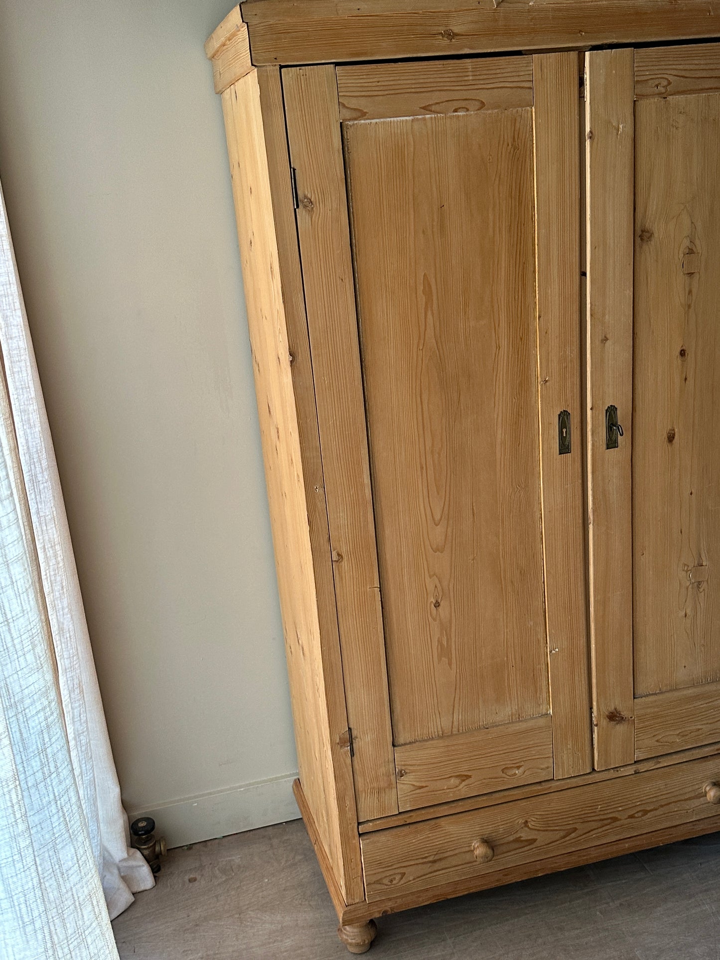 Scrubbed Pine Armoire