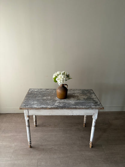 Sheraton white painted pine table