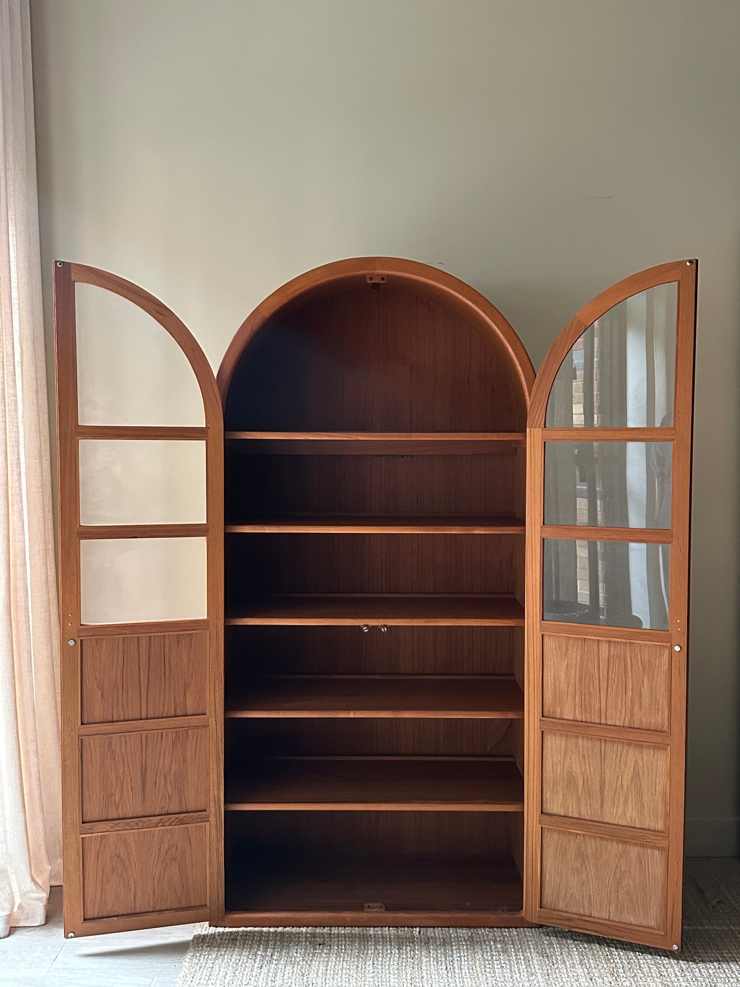 Danish teak hutch