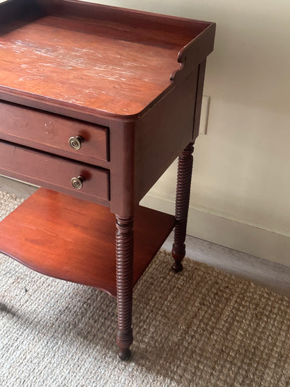 Cherry side table