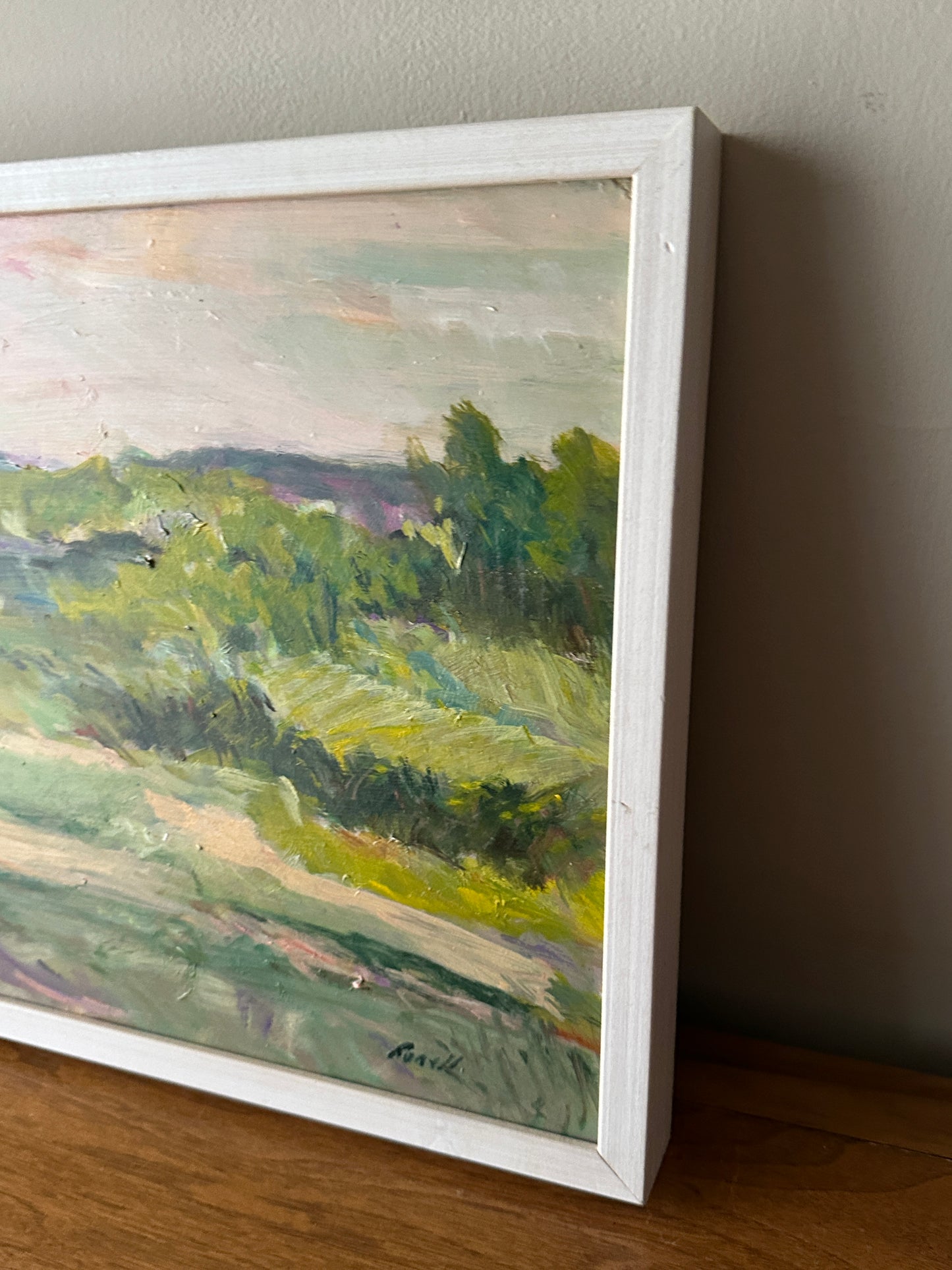 Landscape oil painting