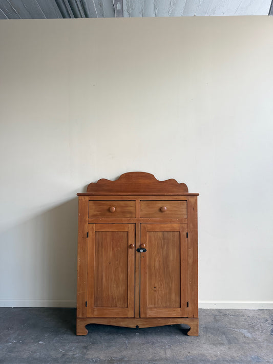 Mid-Atlantic Federal poplar jelly cupboard