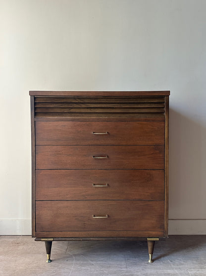 Walnut tallboy