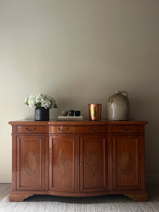 Cherry and walnut server