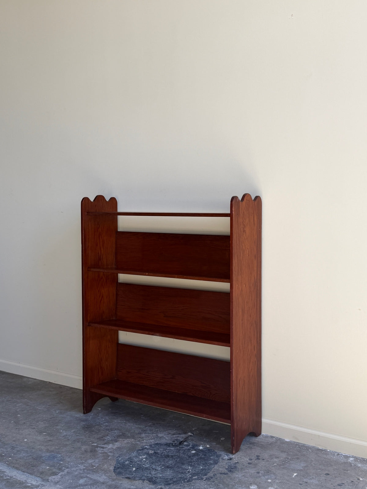 Eastern Shore yellow pine bookshelf