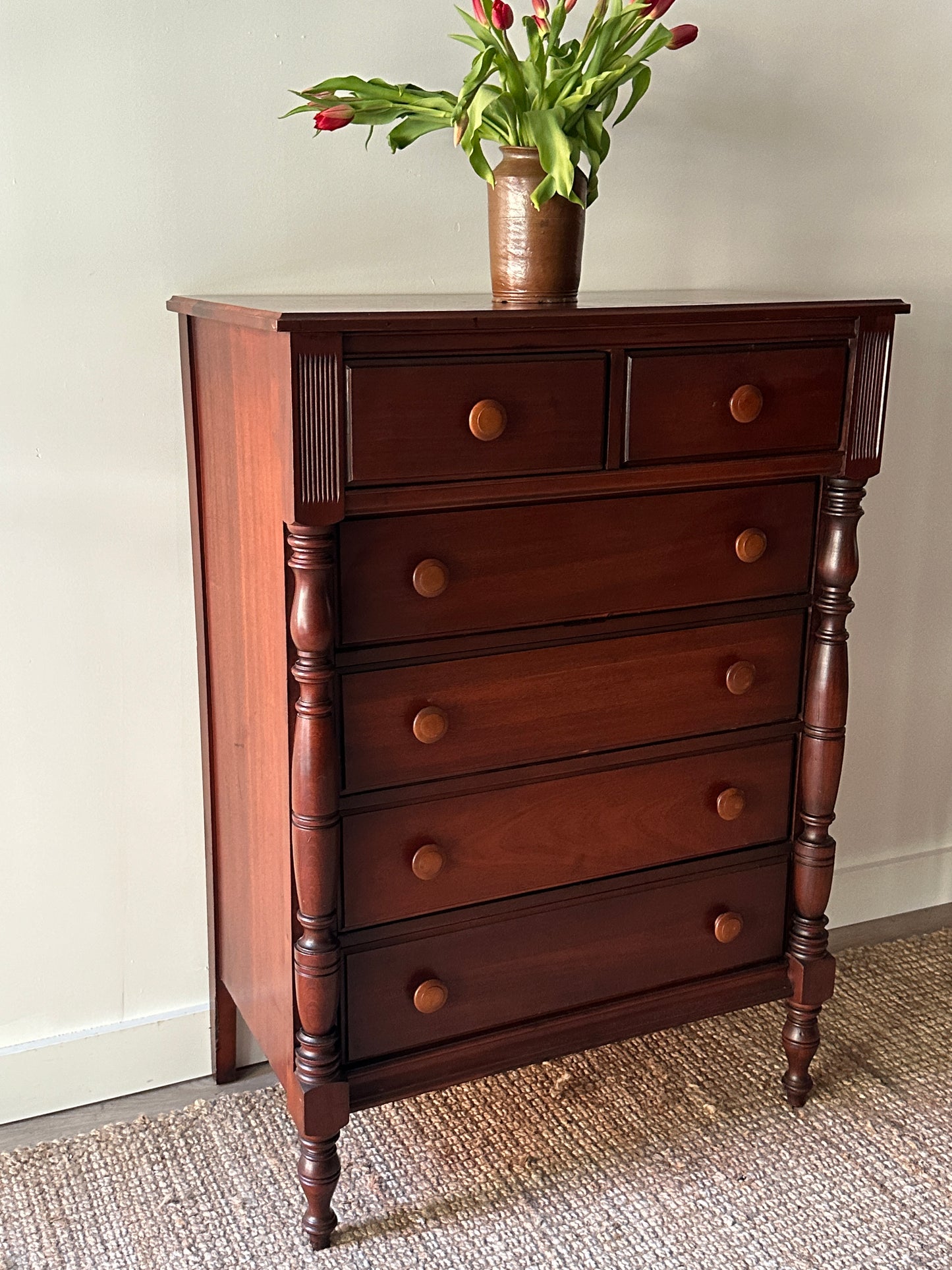 Cherry empire dresser