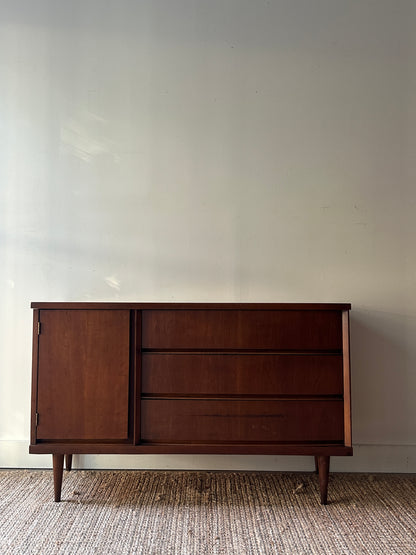 Walnut credenza