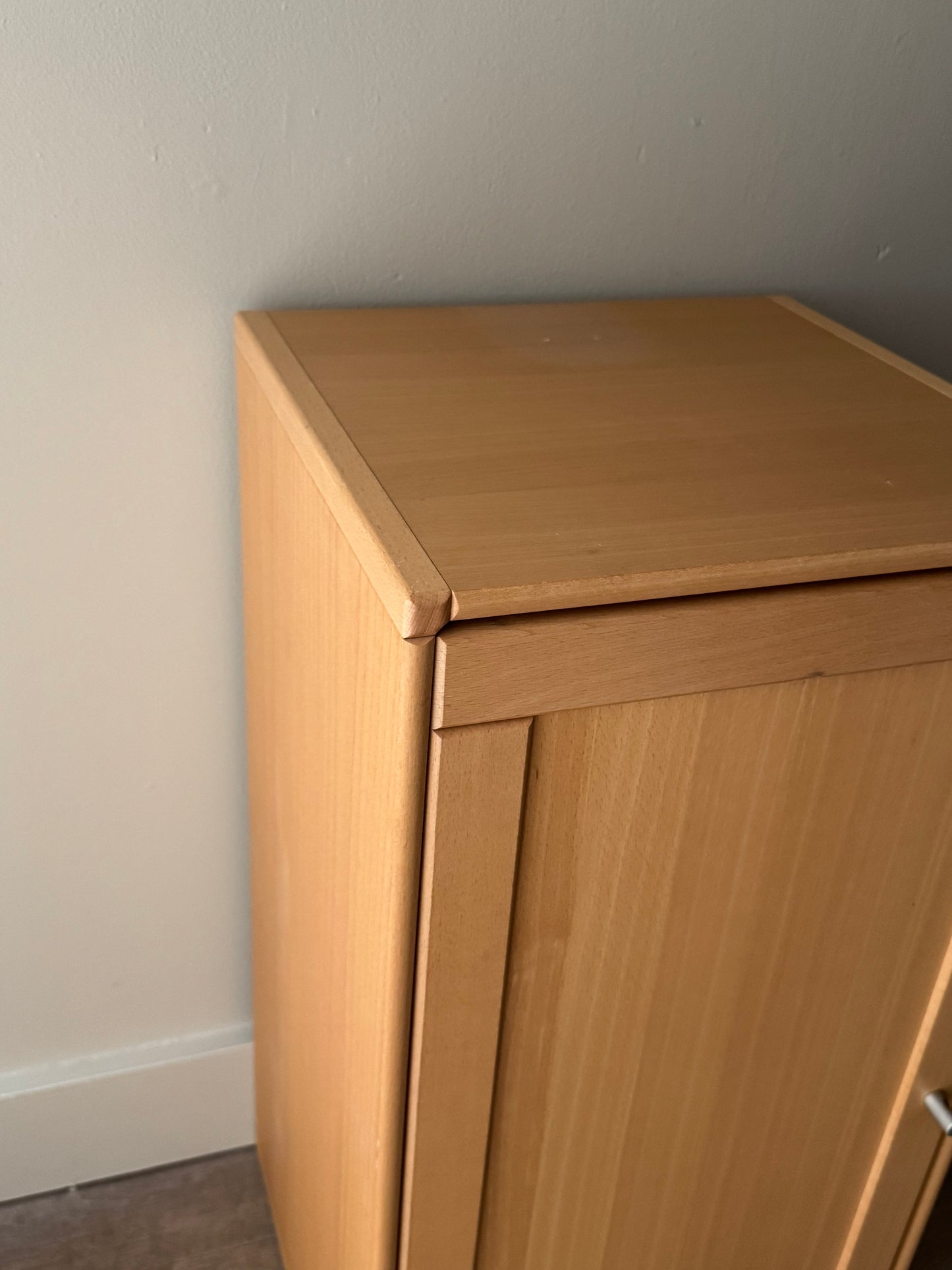 Caso “Rimme” Danish beech modular system - single door unit