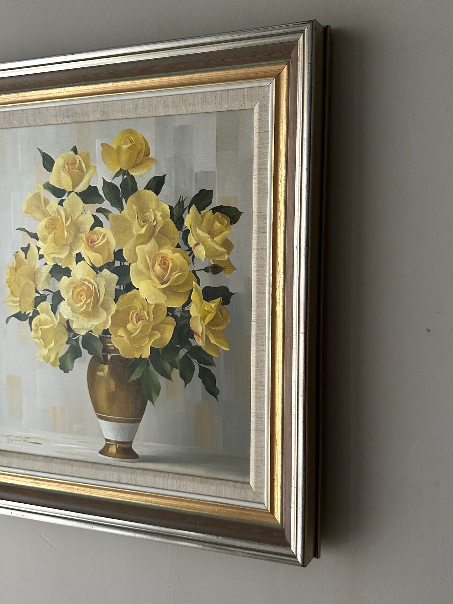 Oil on canvas by Elizabeth Rouviere