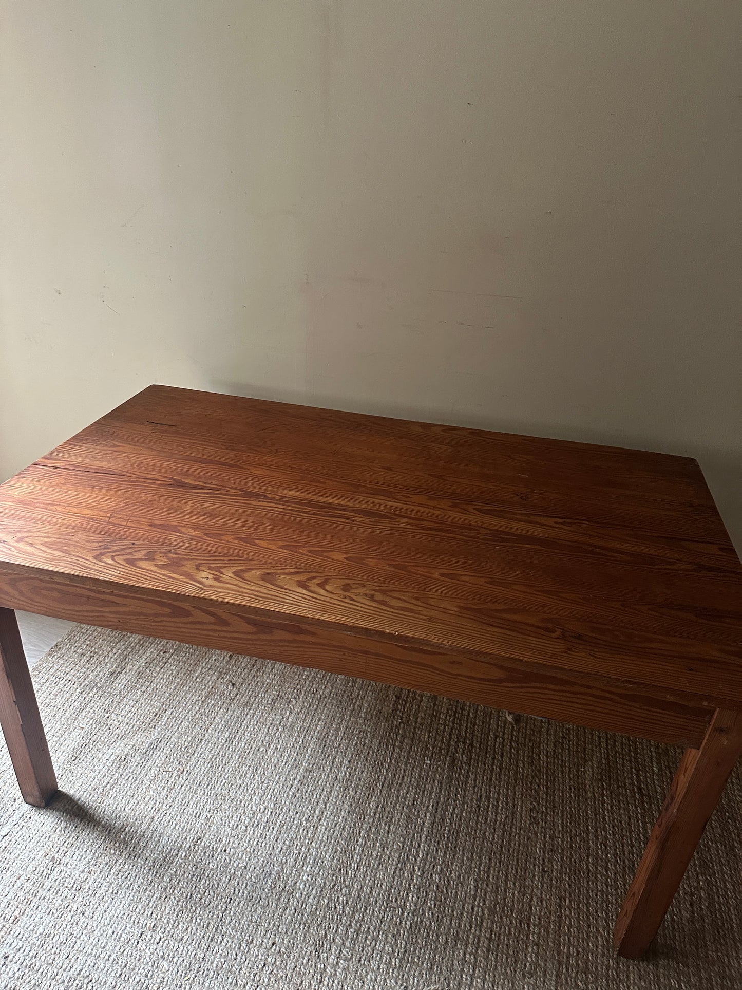 Pine dining table
