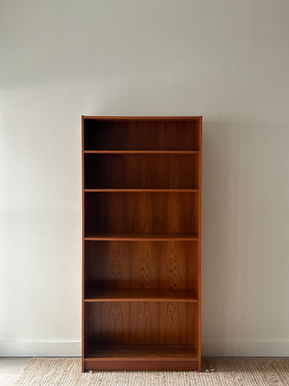 Teak shelves