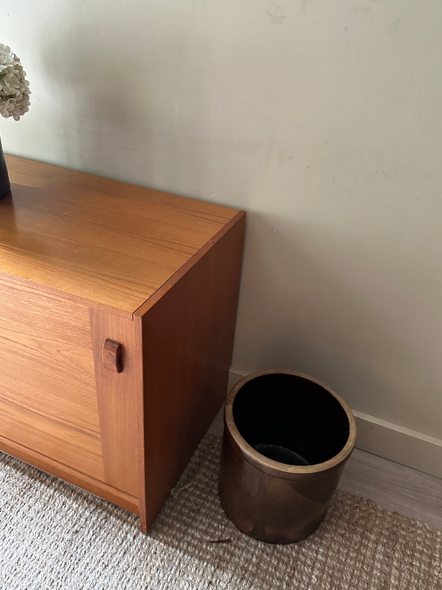 Teak console