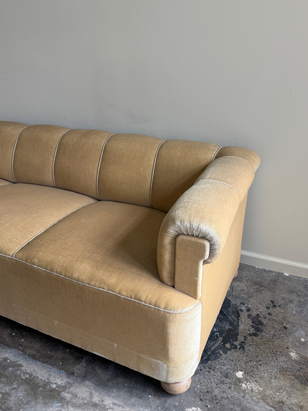Dutch mohair sofa