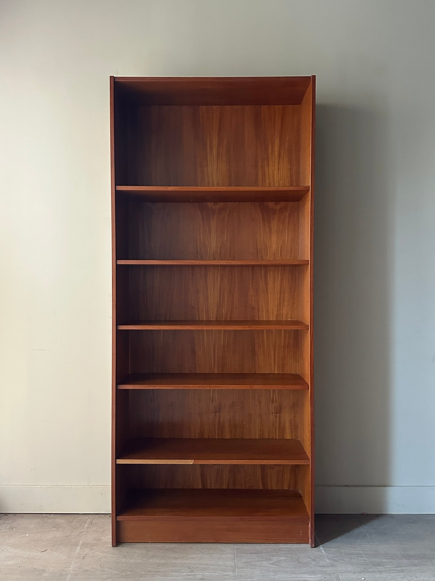 Teak bookshelf
