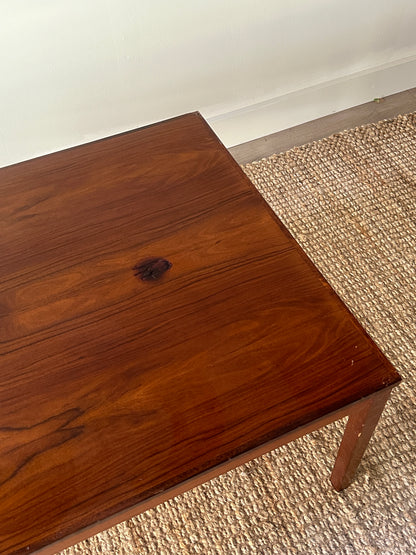 Rosewood coffee table