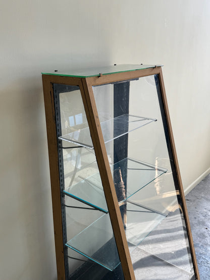 Painted mercantile display case