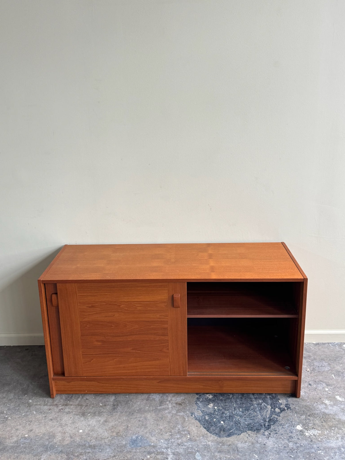 Danish teak credenza