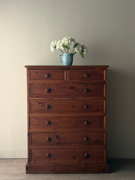 English pine dresser