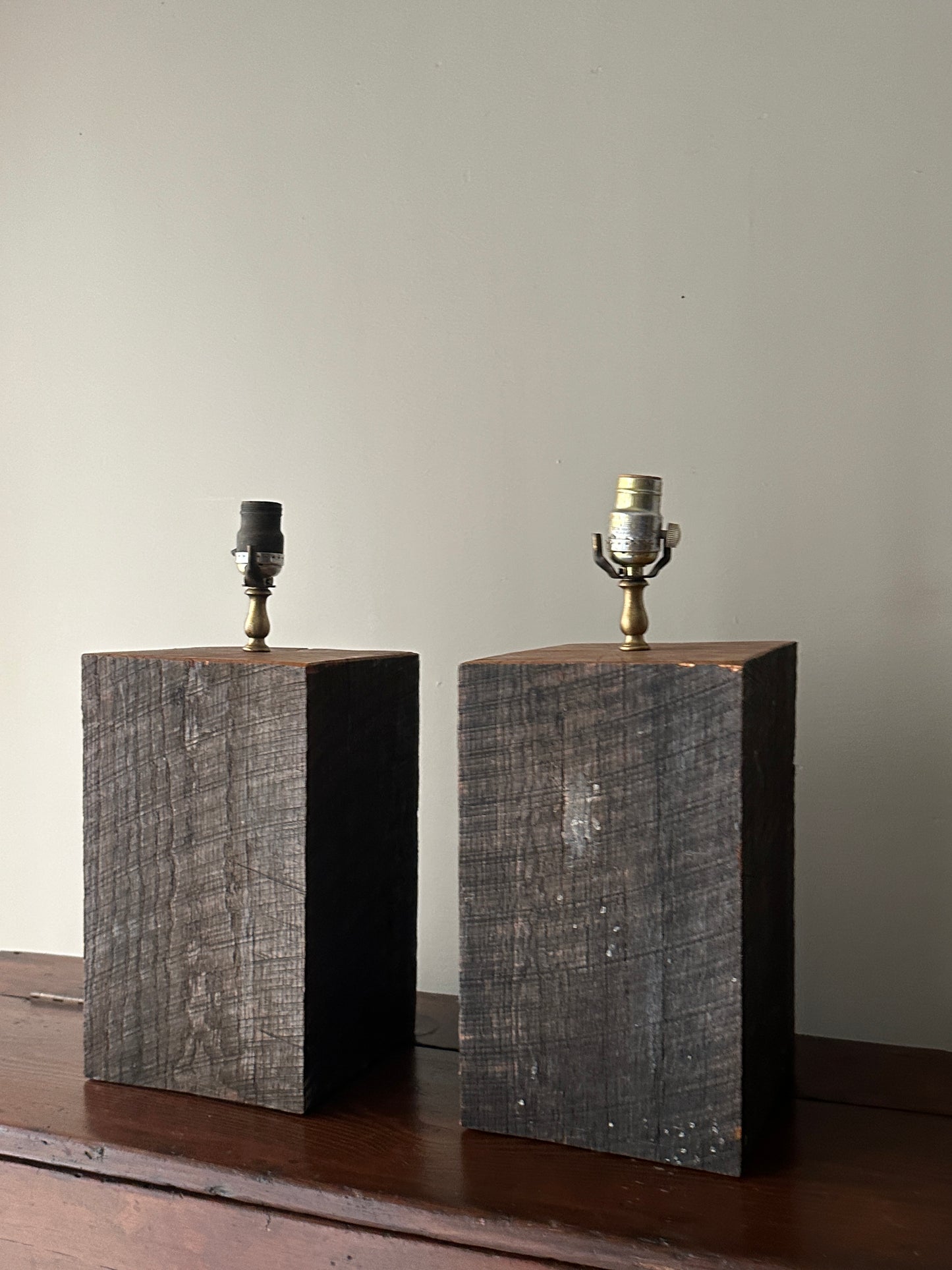 Solid wood lamp bases. Sold individually.