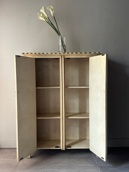 Fruit painted cabinet