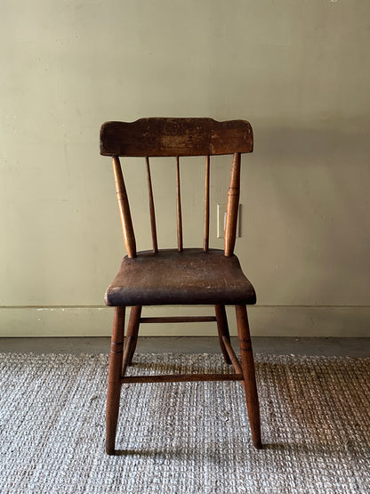 Pine dining chair