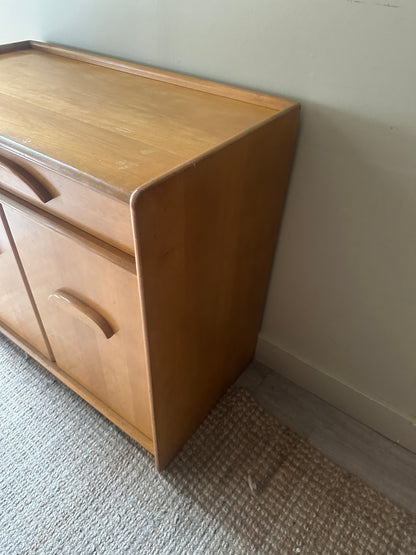 Templeton maple liquor cabinet