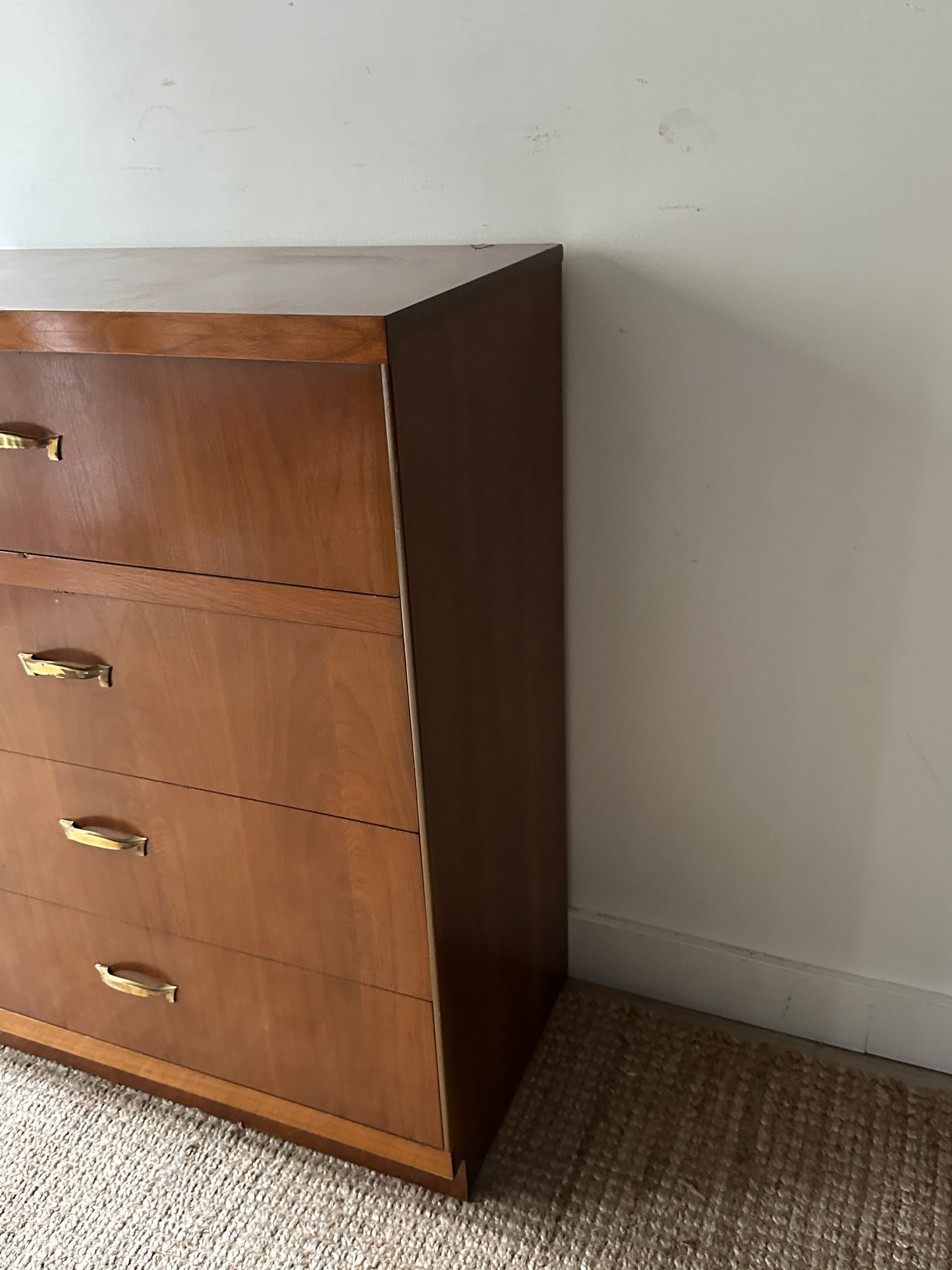 Walnut tallboy